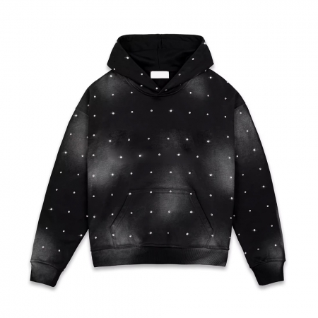 Hoodies cotton rhinestones